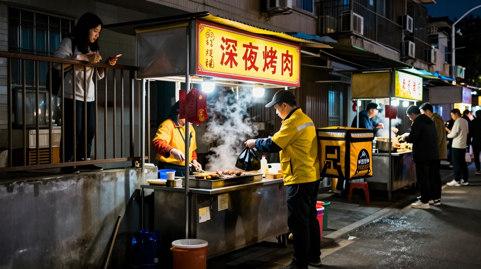 Midnight Barbecue: Ordering Skewers at 2 AM and Having Them Arrive in 20 Minutes