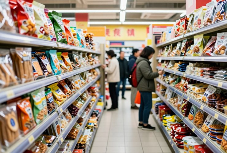Step Into a Chinese Supermarket: You Won't Believe How Crazy Their Snack Aisle Is
