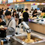 Chinese University Cafeterias: A Fierce Battleground Ranging from Seafood Feasts to Robot Chefs