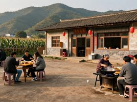 Exploring a 'Nongjiale': Where City Dwellers Hunt for Authentic Countryside Food