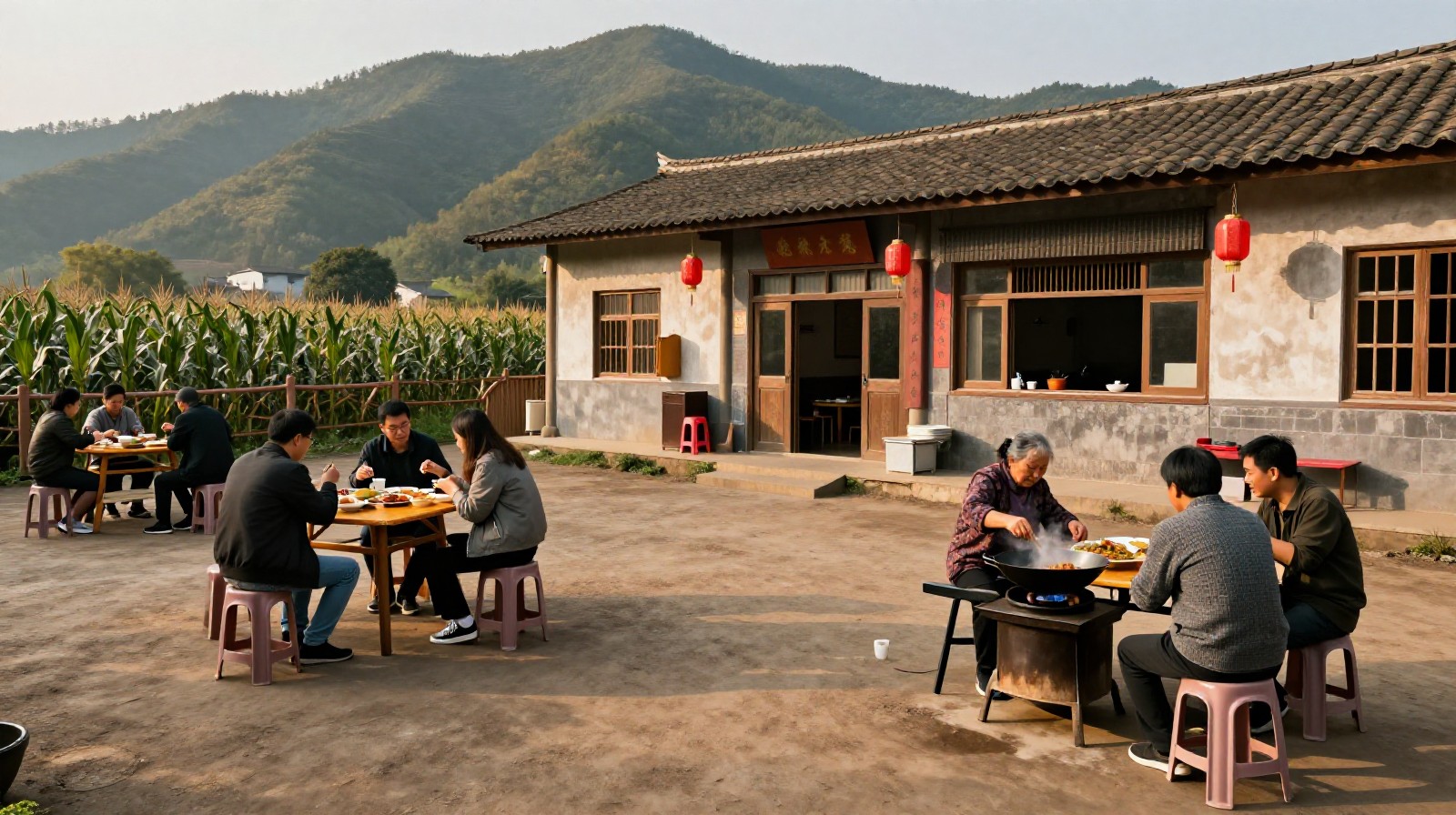 Exploring a 'Nongjiale': Where City Dwellers Hunt for Authentic Countryside Food