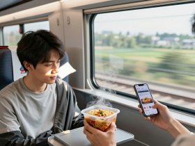 Eating in the Sky: Ordering High-Speed Rail Delivery Direct to Your Seat