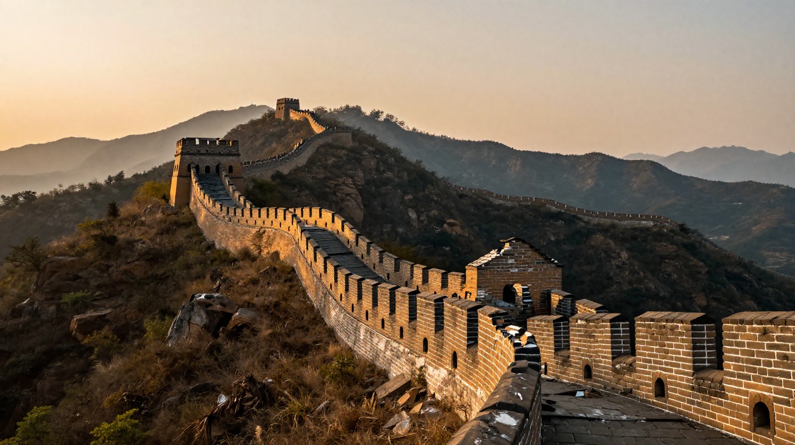 Hiking the 'Wild' Great Wall at Sunset: No Crowds, Just Pure History