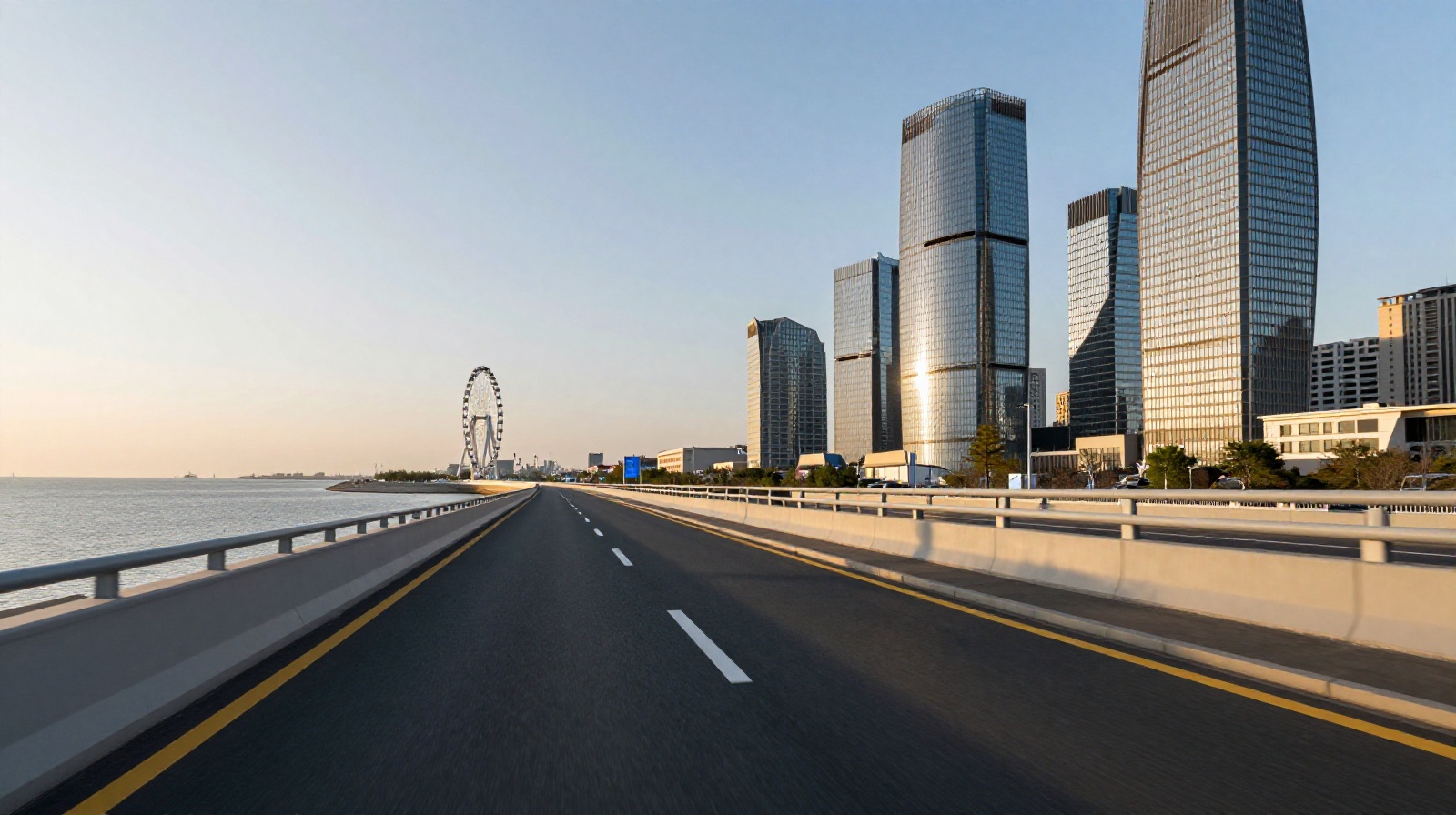 The 'Eye' and the Ocean: Driving Tianjin's Futuristic Coastal Highway