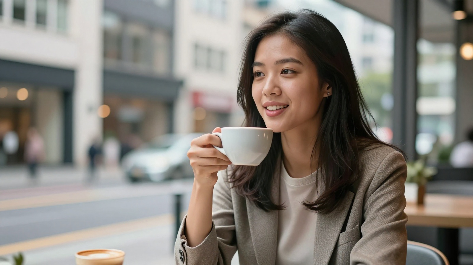 A young mixed-race resident of Yanji talking about her life in the border city