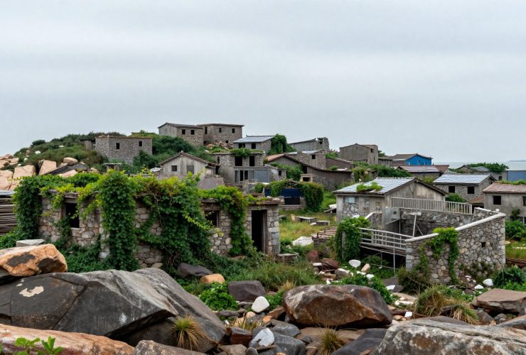 We Explored the Abandoned Fishing Village on Shengsi Reclaimed by Nature