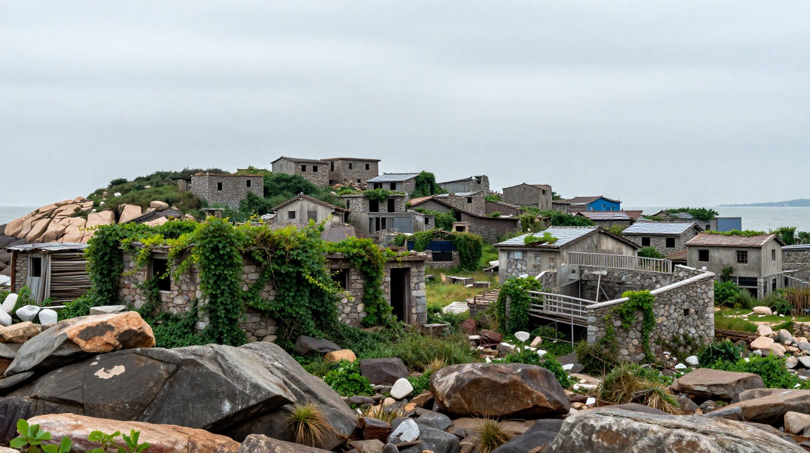 We Explored the Abandoned Fishing Village on Shengsi Reclaimed by Nature