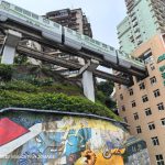 Is This Cyberpunk 2077? A 3D Navigation Route Through Chongqing's Flying Trains