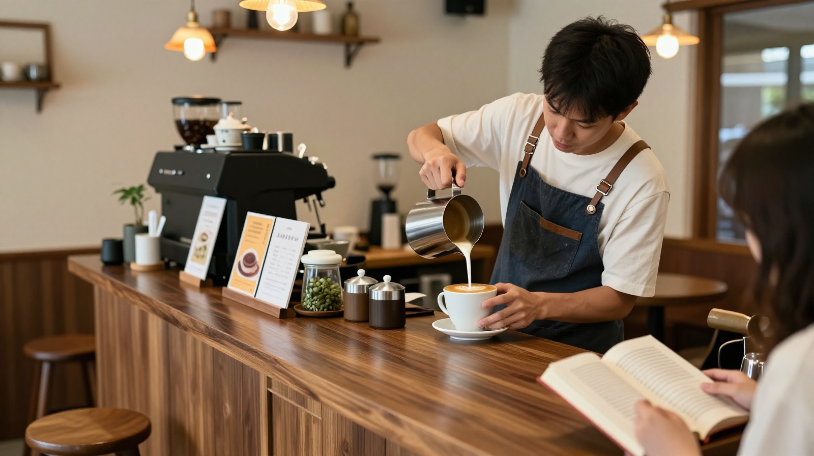 Inside a Dali cafe where traditional tea is served alongside modern pour-over coffee