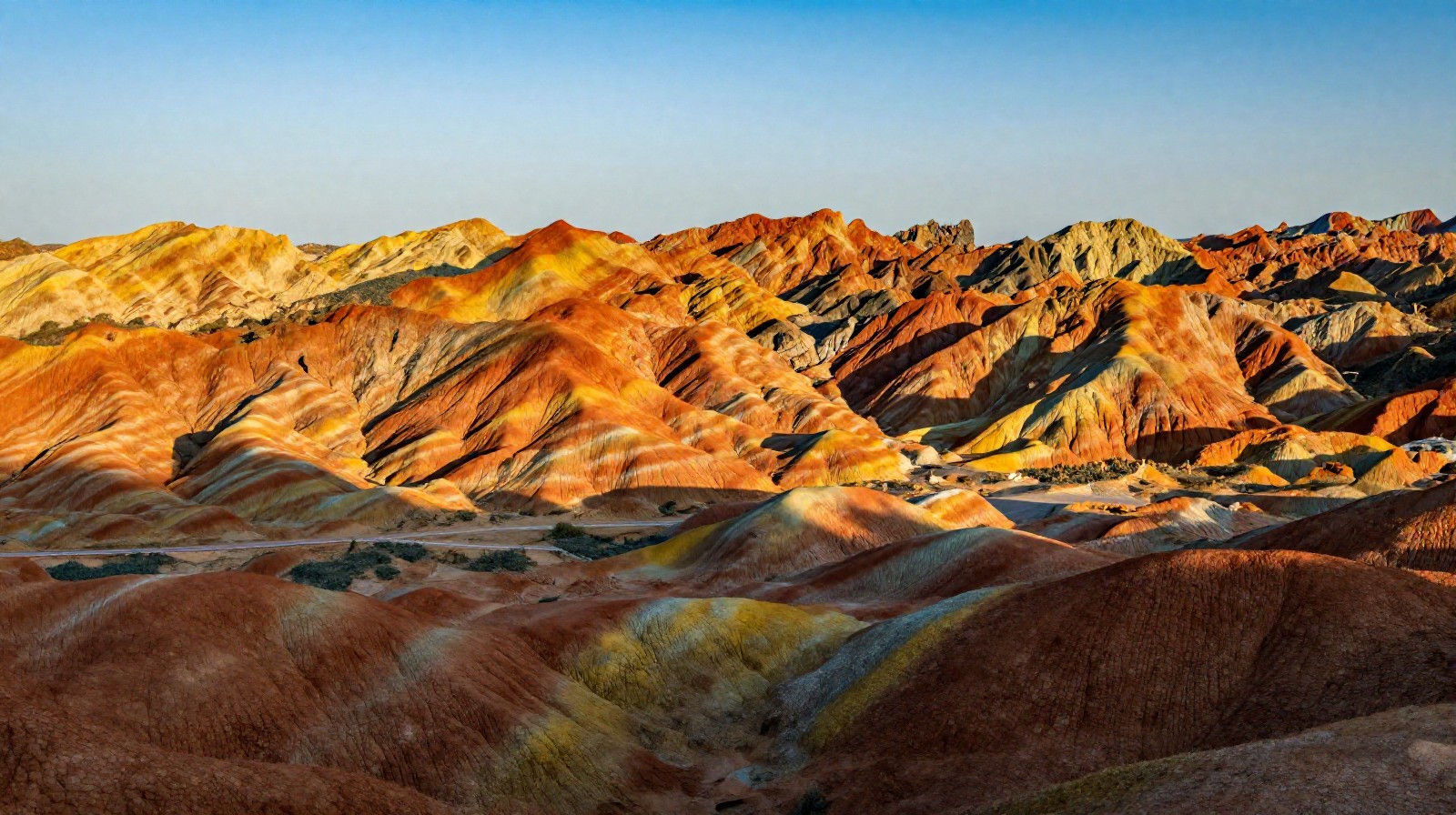 The Rainbow Mountains: A Surreal Route Through Zhangye Danxia