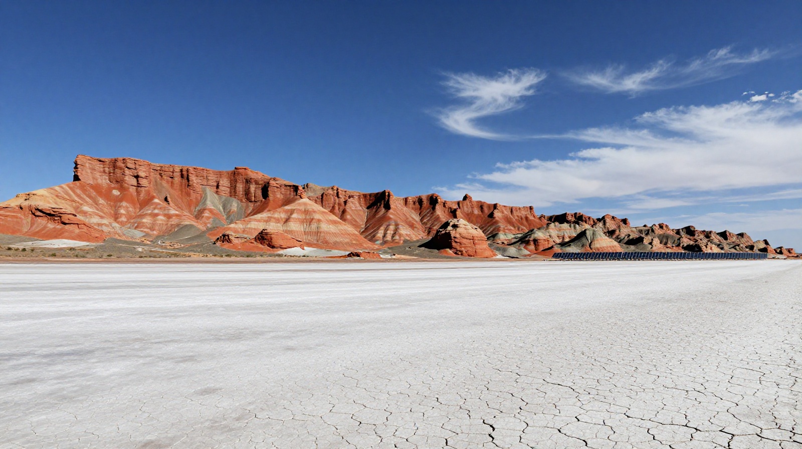 Driving the Vast Emptiness: The Mars-like Route in Qinghai's Qaidam Basin