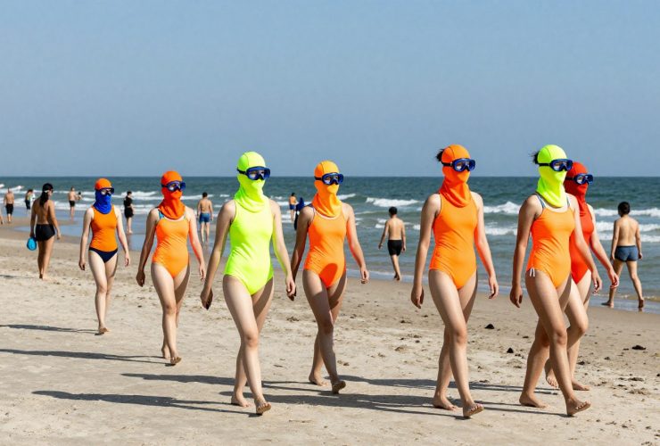 The Obsession with Sun Protection: The 'Facekini' Phenomenon