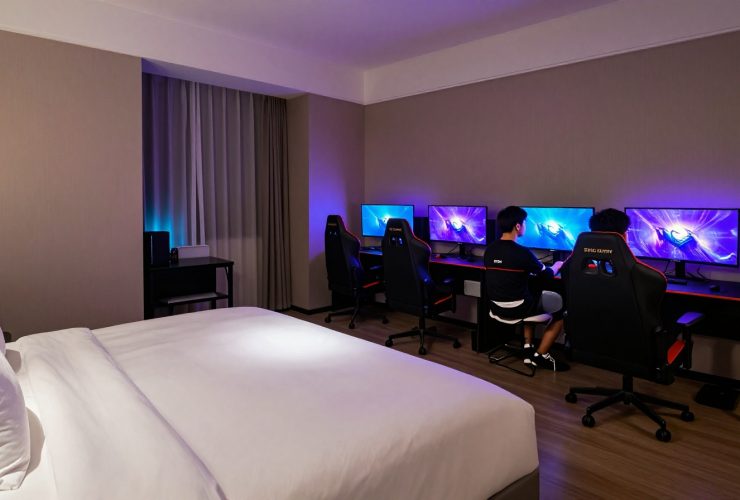 E-Sports Hotels: Where You Sleep, Game, and Never Leave the Room