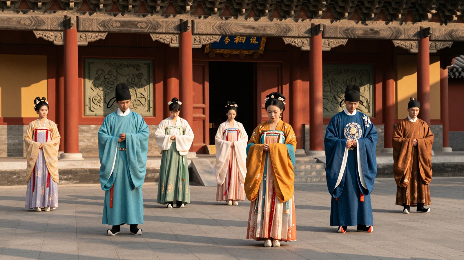 We Crashed a 'Hanfu' Photoshoot in an Ancient Temple and It Felt Like a Time Machine