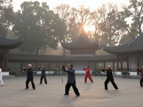 The Morning Ritual: Unconventional Exercises in Chinese Parks