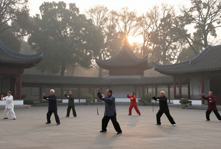 The Morning Ritual: Unconventional Exercises in Chinese Parks