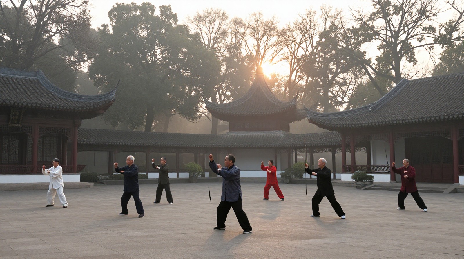 The Morning Ritual: Unconventional Exercises in Chinese Parks