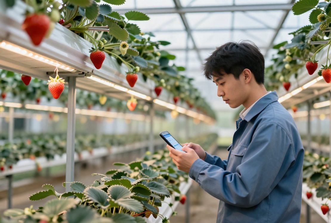 Meet the 'New Farmers' Using Big Data to Grow Perfect Strawberries 19 Meet the 'New Farmers' Using Big Data to Grow Perfect Strawberries