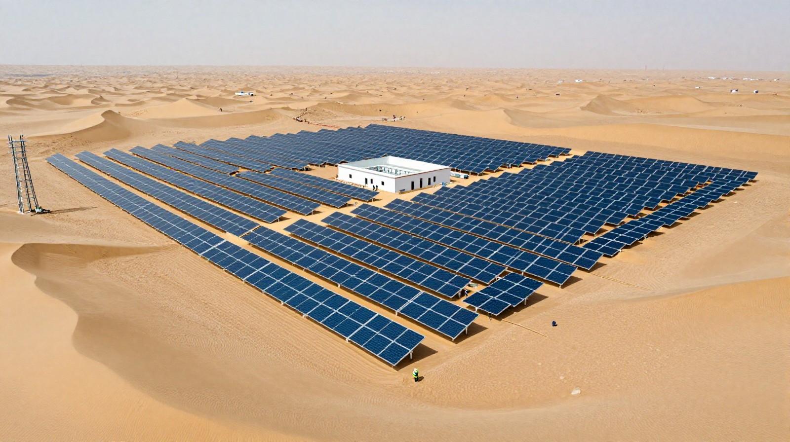 The Plan to Turn a Desert into a Giant Supercomputer and Solar Farm