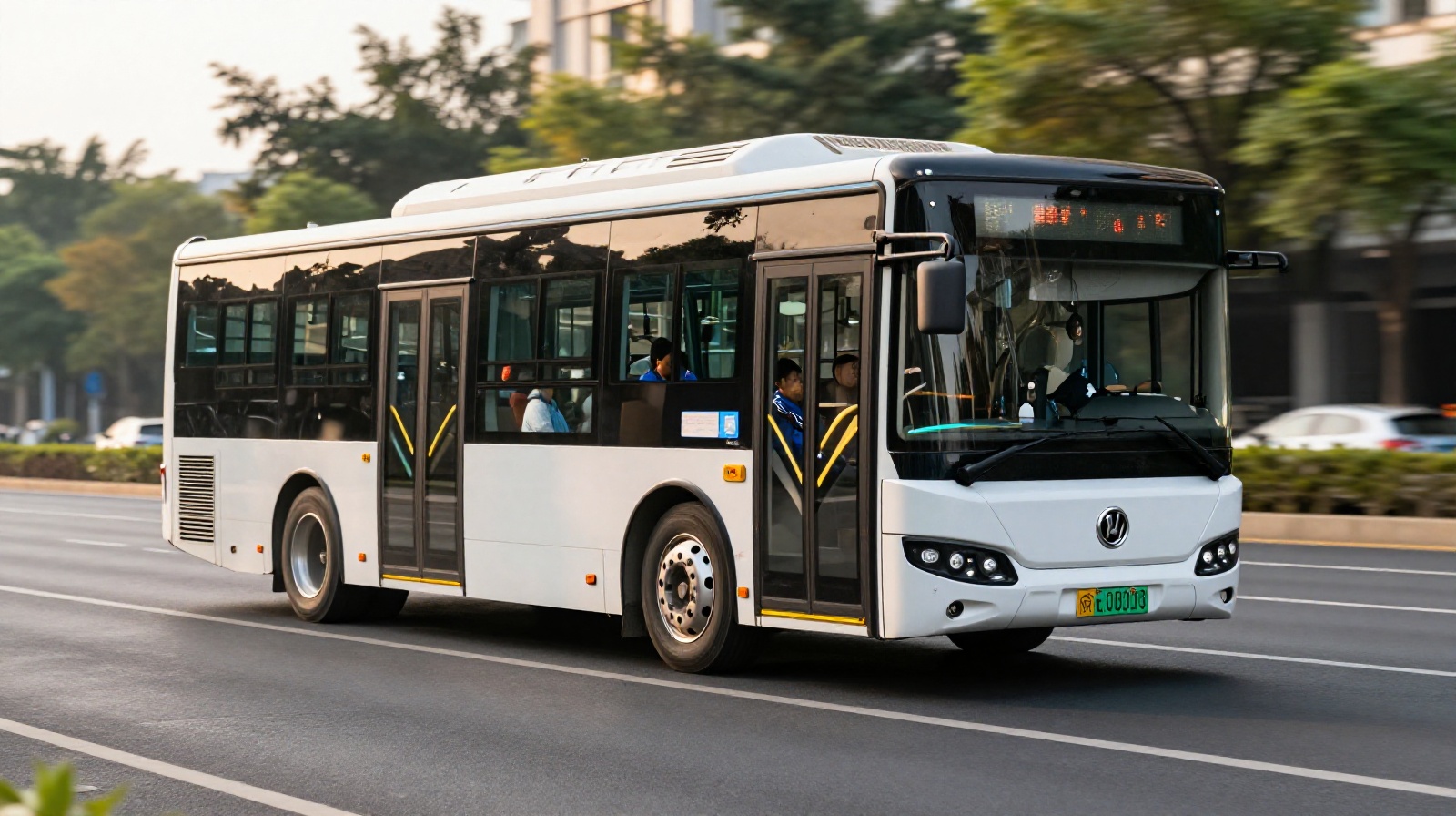 The Silence of Electric Buses: A Quiet Ride Through China's Green Cities