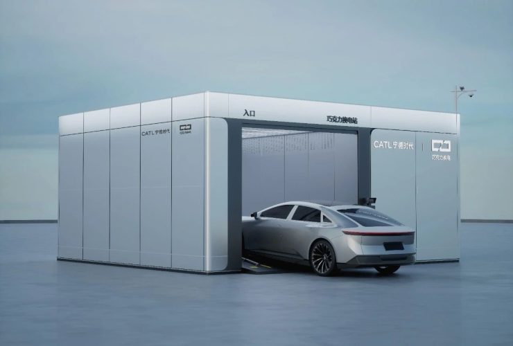 The Battery Swap Station: Full Charge in 3 Minutes