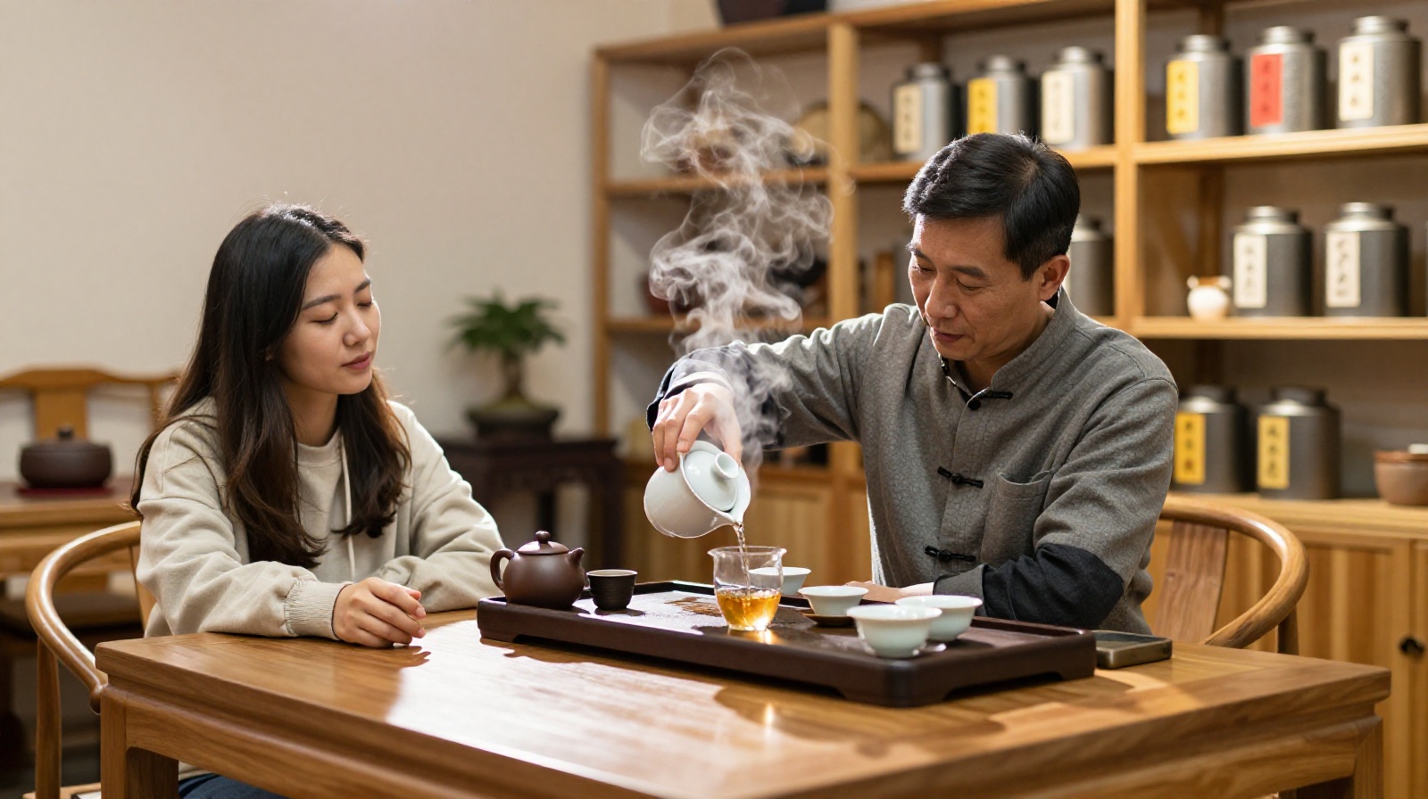 He's a 'Tea Master' Who Can Tell Your Mood by the Way You Drink