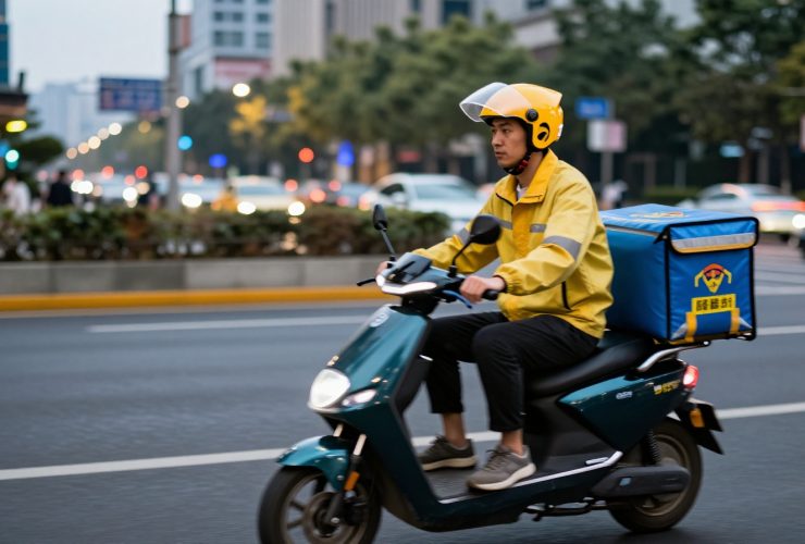 The Delivery King: He Ran 50km Today to Bring You Food