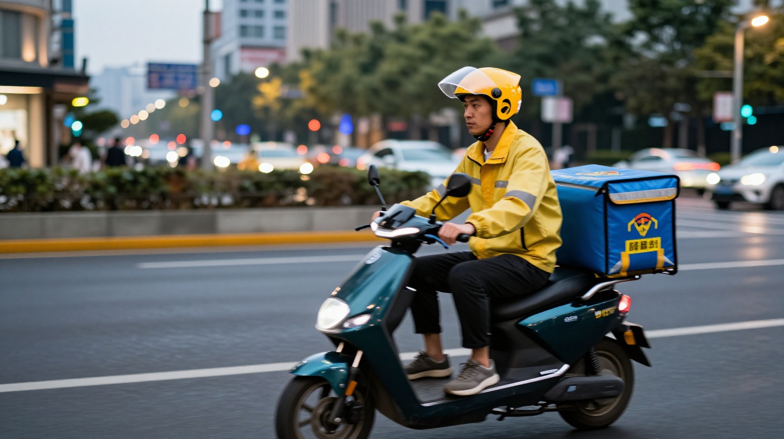 The Delivery King: He Ran 50km Today to Bring You Food