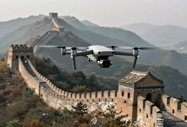 Drones, Not Just Diggers: How Technology Is Giving the Great Wall a Check-Up