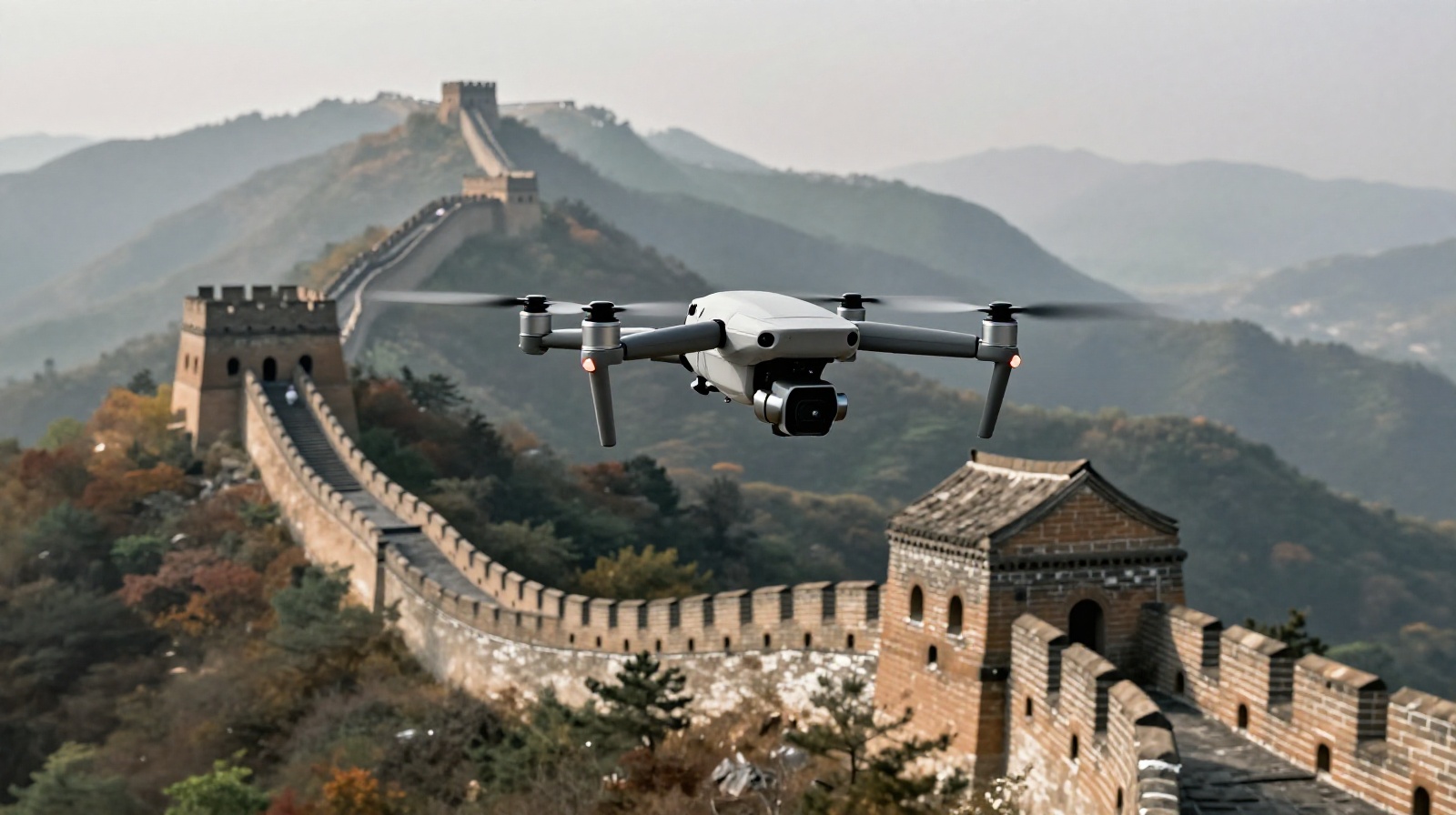 Drones, Not Just Diggers: How Technology Is Giving the Great Wall a Check-Up