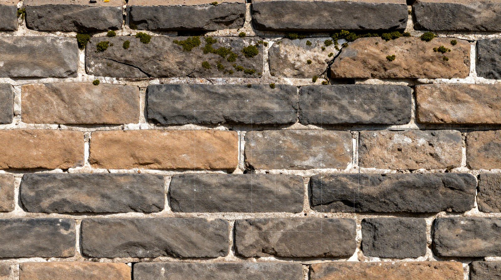 Close-up of wall texture being scanned by LiDAR technology