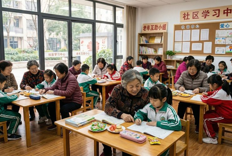 The 'Shared Grandma': How a Community Cares for Latchkey Kids