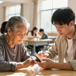 Bridging the Digital Divide: Young People Teaching Seniors to Use Smartphones