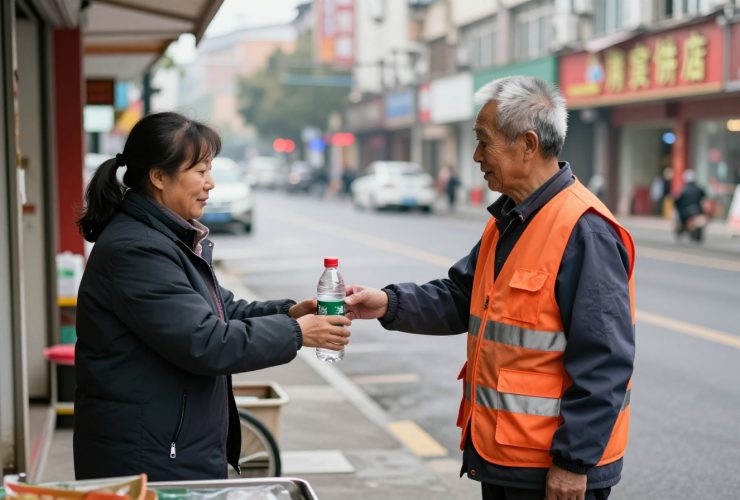 Free Water for Cleaners: The Silent Compassion of Chinese Shop Owners