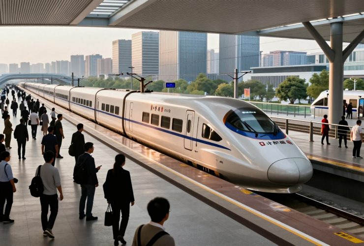 The Mobile City: How China's High-Speed Rail Redefines Daily Commuting for Ordinary Workers