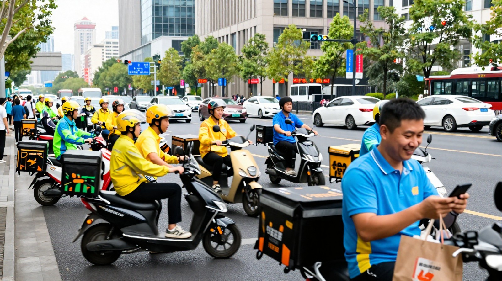 Faster Than Coffee: Inside China's 'Lightning' Daily Routine with Food Delivery