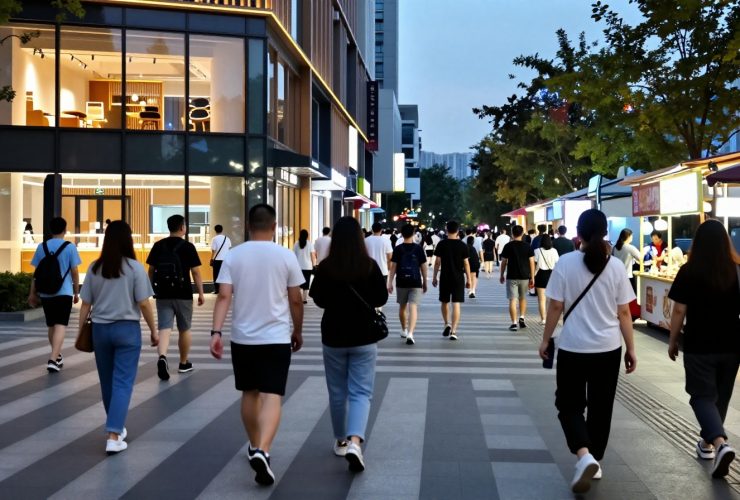 From Rush Hour to the Midnight Kitchen: A Daily Flow Map of an Ordinary Chinese City