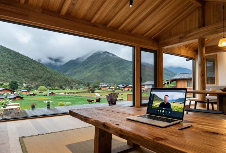 Digital Nomads in Yunnan: A Real Day of Remote Work and Mushroom Feasting