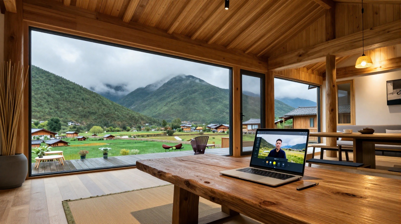 Digital Nomads in Yunnan: A Real Day of Remote Work and Mushroom Feasting