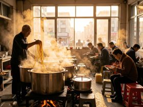 Lanzhou's Morning: How a Bowl of Beef Noodles Wakes Up the Northwest