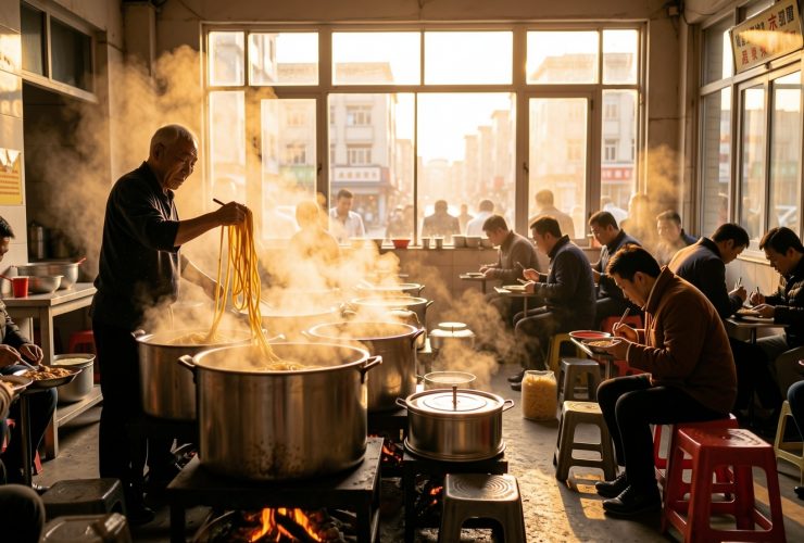 Lanzhou's Morning: How a Bowl of Beef Noodles Wakes Up the Northwest