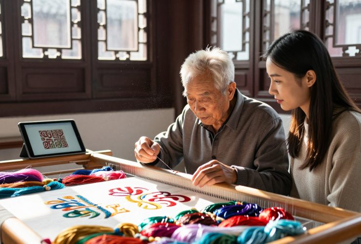 Weaving Clouds into Cloth: The Lost Art of Suzhou's Dual-Sided Embroidery