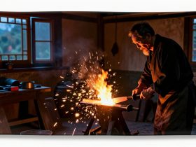 Sculptors of Time: Exploring the Ancient Iron-Forging Arts in Deep Mountains