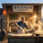 The Making of a Bowl of Hand-Pulled Noodles: A Day in the Life of a Qinghai Street Chef