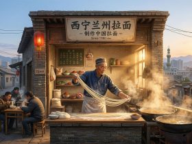 The Making of a Bowl of Hand-Pulled Noodles: A Day in the Life of a Qinghai Street Chef