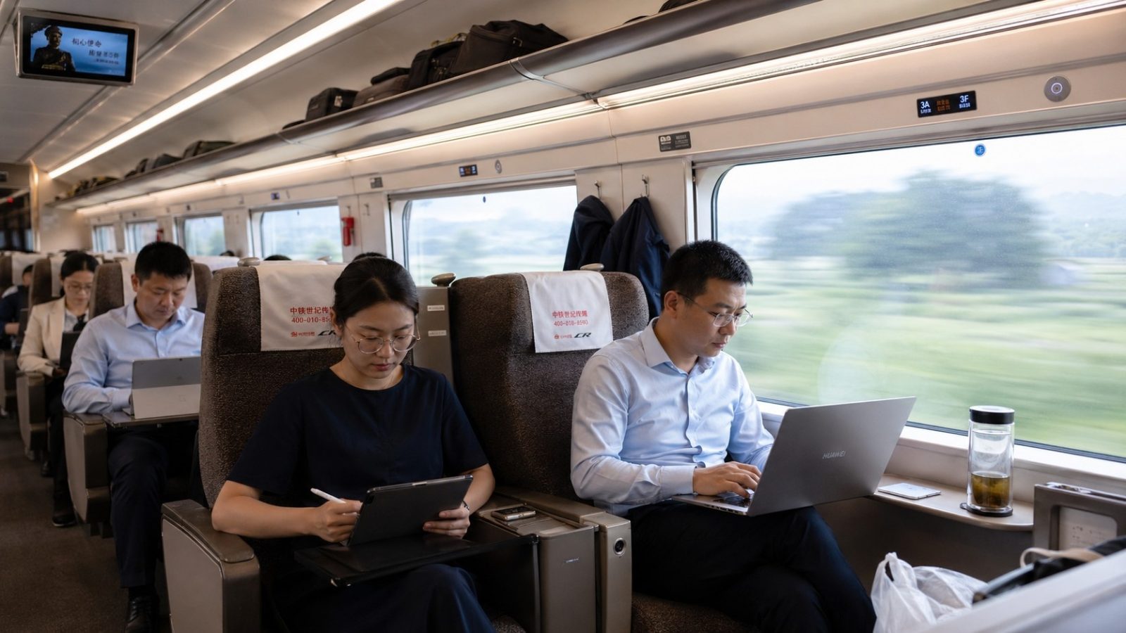 The Commuter Office: How High-Speed Rail is Reshaping Business Travel in China
