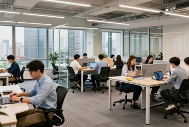 From Cubicles to Co-working: The Evolution of China's Workplace Spaces