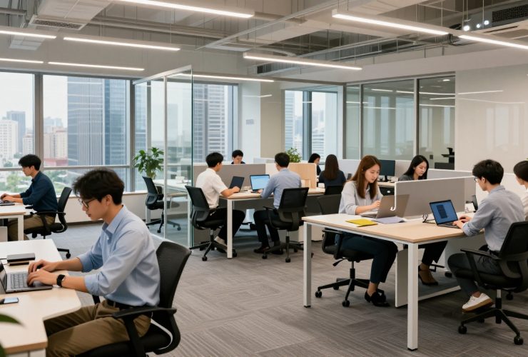 From Cubicles to Co-working: The Evolution of China's Workplace Spaces
