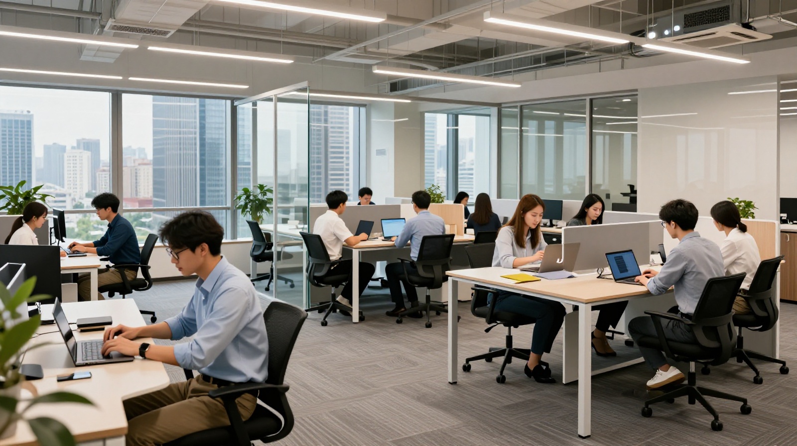 From Cubicles to Co-working: The Evolution of China's Workplace Spaces