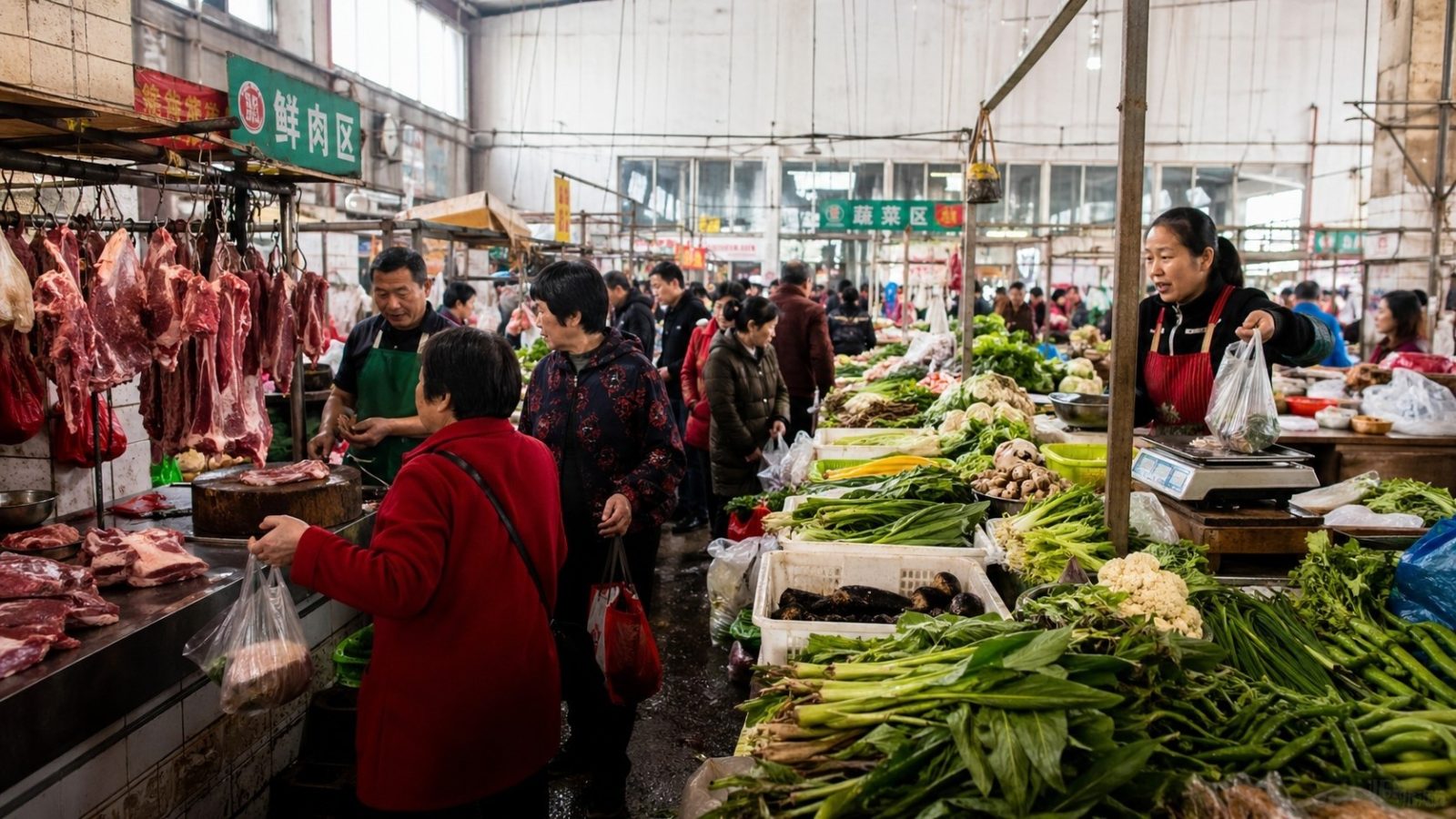 Inside the Chinese Wet Market: A Hub of Fresh Produce and Community Stories
